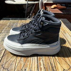 Puma Mayra leather sneakers women 8.5